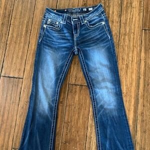 Miss Me 26 boot cut great shape 31” inseam.